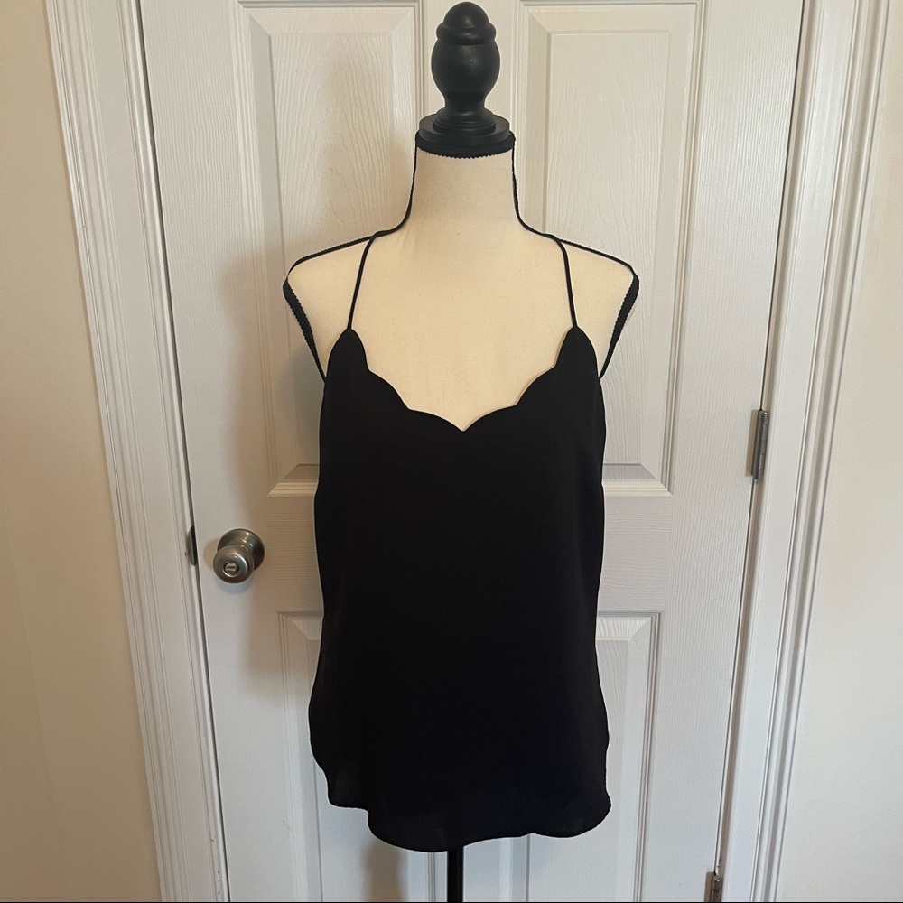 J Crew Scallop Neck Tank